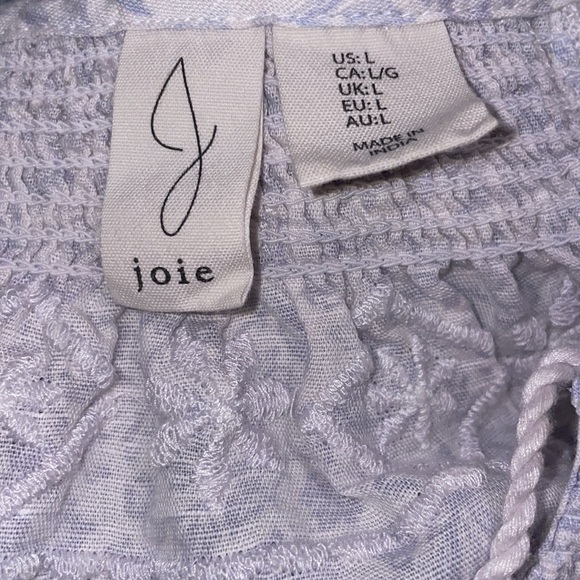Joie Embroidered Tassel Top - Picture 3 of 4